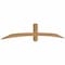 Ekena Millwork Bellingham Timber Gable Bracket, Western Red Cedar, 96"W x 16"H x 3 1/2"D x 3 1/2"F, 4/12 Pitch GBW096X16X0404BEL00SWR - alternate 3